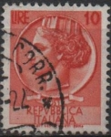 Stamps Italy -  Moneda Syracuse