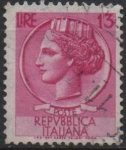 Stamps Italy -  Moneda Syracuse