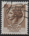 Stamps Italy -  Moneda Syracuse