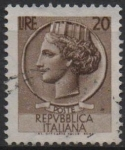 Stamps Italy -  Moneda Syracuse