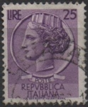 Stamps Italy -  Moneda Syracuse