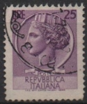 Stamps Italy -  Moneda Syracuse