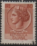 Stamps Italy -  Moneda Syracuse