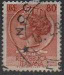 Stamps Italy -  Moneda Syracuse