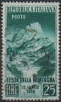 Sellos de Europa - Italia -  Paisaje d' montaña