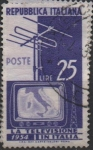 Stamps Italy -  Television Italiana