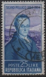 Stamps Italy -  Silvio Pellico