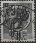 Stamps Italy -  Moneda Syracuse