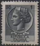 Stamps Italy -  Moneda Syracuse