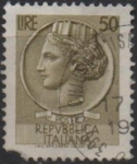 Stamps Italy -  Moneda Syracuse