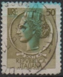 Stamps Italy -  Moneda Syracuse