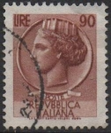 Sellos de Europa - Italia -  Moneda Syracuse