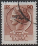 Stamps Italy -  Moneda Syracuse