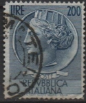 Stamps Italy -  Moneda Syracuse