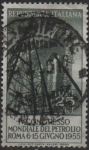 Stamps Italy -  torre d' Petróleo y Acueducto