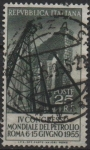 Stamps Italy -  torre d' Petróleo y Acueducto