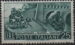 Stamps Italy -  50º Aniv. d' Túnel d' Pimplón