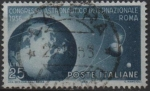 Stamps Italy -  Congreso Internacional d' Astronautica en Roma