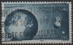 Stamps Italy -  Congreso Internacional d' Astronautica en Roma