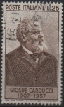 Stamps Italy -  Josué Carducci