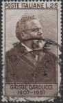 Stamps Italy -  Josué Carducci