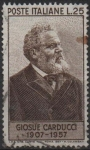 Stamps Italy -  Josué Carducci