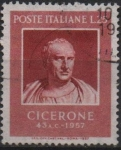 Stamps Italy -  Cicerón