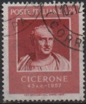 Stamps Italy -  Cicerón