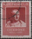 Stamps Italy -  Cicerón