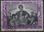 Stamps Italy -  St. Domingo Savio