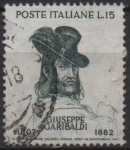 Stamps Italy -  Giuseppe Garibaldi