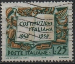 Sellos de Europa - Italia -  Constitución  Italiana