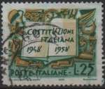 Stamps Italy -  Constitución  Italiana