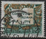 Sellos de Europa - Italia -  Constitución  Italiana