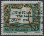 Sellos de Europa - Italia -  Constitución  Italiana