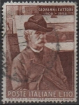 Stamps Italy -  giovanni Fattori