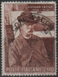 Stamps Italy -  giovanni Fattori