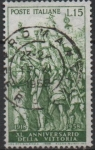 Stamps Italy -  40 aniv. d' l' Victoria en l' Primera Guerra Mundial, Los Triunfos d' Cesar