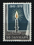 Stamps : Europe : Denmark :  25 aniv. Liberación