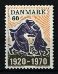 Stamps : Europe : Denmark :  50 aniv. anexión Slesvig del Norte