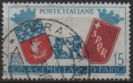 Stamps Italy -  3º aniv. d' Hermanamiento Roma-Paris