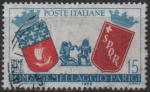 Stamps Italy -  3º aniv. d' Hermanamiento Roma-Paris