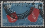 Stamps Italy -  3º aniv. d' Hermanamiento Roma-Paris