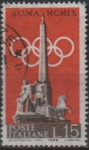 Stamps Italy -  Pre-Olimpico, Juegos d' Roma en 1960