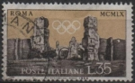 Stamps Italy -  Pre-Olimpico, Juegos d' Roma en 1960