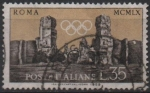 Stamps Italy -  Pre-Olimpico, Juegos d' Roma en 1960