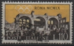 Stamps Italy -  Pre-Olimpico, Juegos d' Roma en 1960