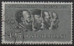 Sellos de Europa - Italia -  Victor Manuel II, Garibaldi, Cavour y Mazzini