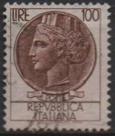 Stamps Italy -  Moneda Syracuse