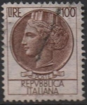 Stamps Italy -  Moneda Syracuse